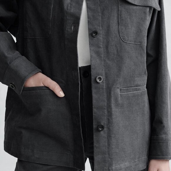 Jenni Kayne Slate Corduroy Jacket - Picture 3 of 4